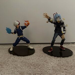 My Hero Academia Figures Shoto Todoroki & Tomura Shigaraki